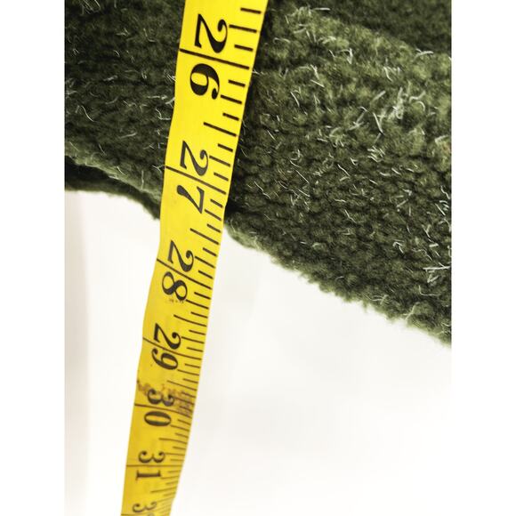 Northern Reflections Moose Tree Green Fleece Jacket Full Zip Size M - Picture 7 of 7